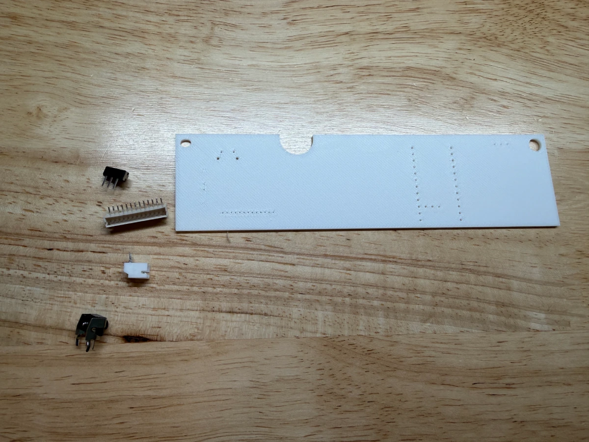 3D printed with components