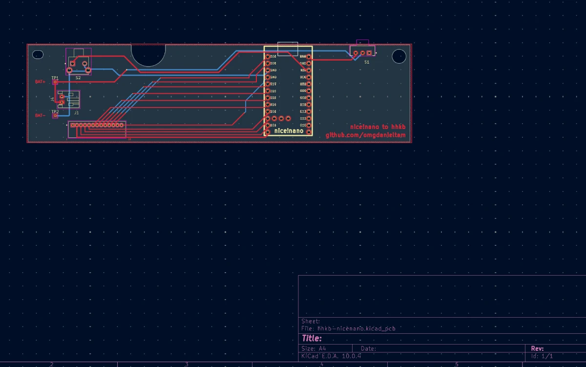 KiCad traces