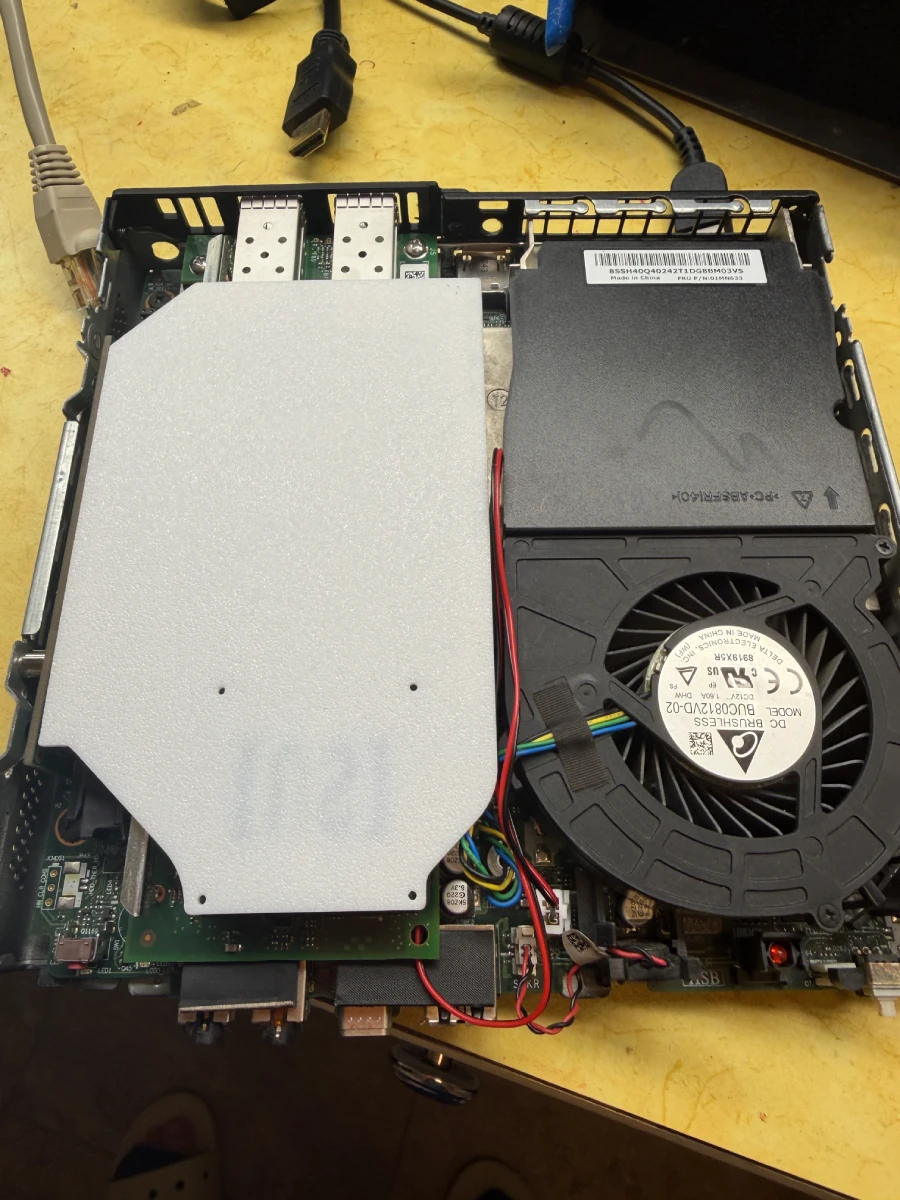 Fully assembled up