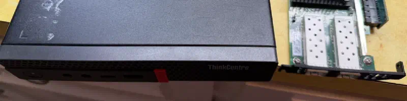 Featured image of post Lenovo ThinkCentre M290q, pfSense, and 10GbE