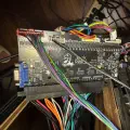 snekboard Installation on DDR Supernova 2 Cabinet
